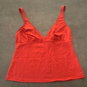 Talbots Coral Tankini Top